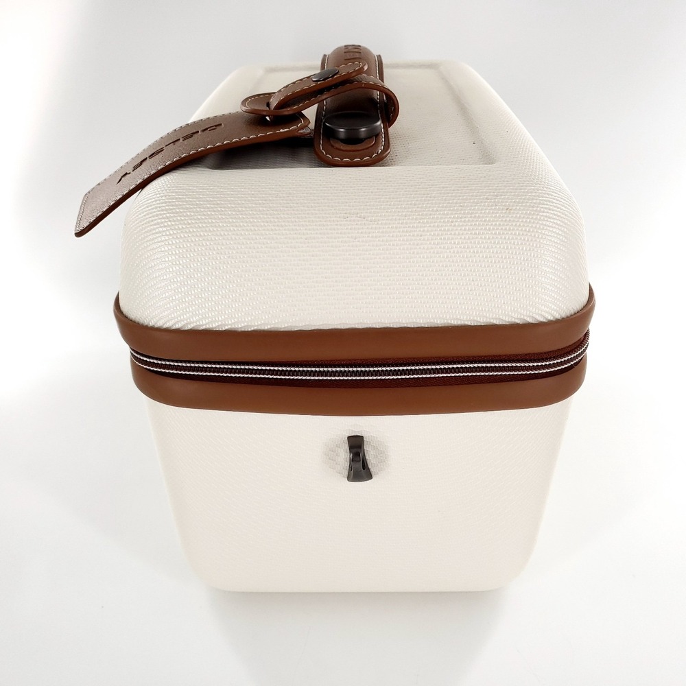 Delsey Paris Chatelet 2.0 Makeup Cosmetic Vanity Hard Shell Train Case w/ Strap - Picture 8 of 12